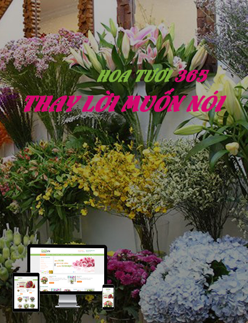 Dịch vụ đặt điện hoa trực tuyến Online