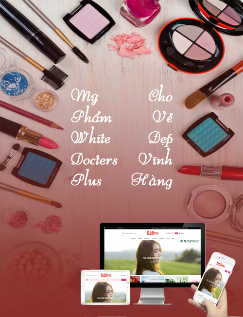Siêu thị mỹ phẩm - làm đẹp phụ nữ